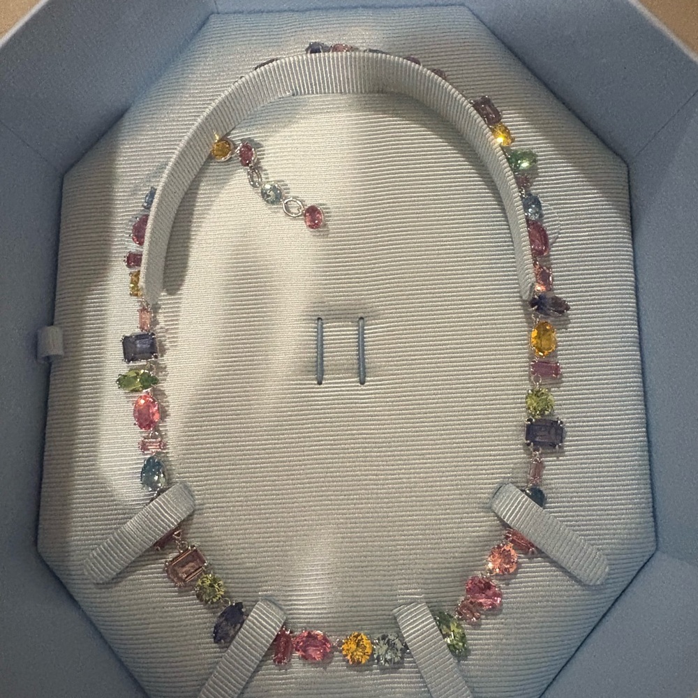 Swarovski Multicolor Crystal Necklace